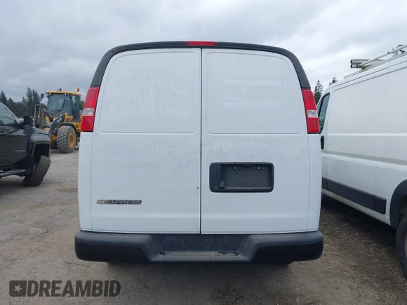 2023 Chevrolet Express Cargo with VIN 1GCWGAFP4P1176442, listed as a IAAI auction lot 42109509 with 42,680 mi miles and . Bid and sale history available at DreamBid. Image 15.
