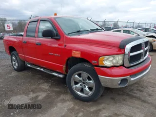 2005 Dodge 1500 SLT with VIN 1D7HU18D05S244141, listed as a IAAI auction lot 41991506 with 83,691 mi miles. Bid and sale history available at carsss.com. Image 1.
