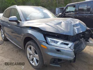 2018 Audi Q5 Premium Plus with VIN WA1BNAFY5J2248242, listed as a IAAI auction lot 42270979 with 85,525 mi miles and . Bid and sale history available at DreamBid. Image 1.