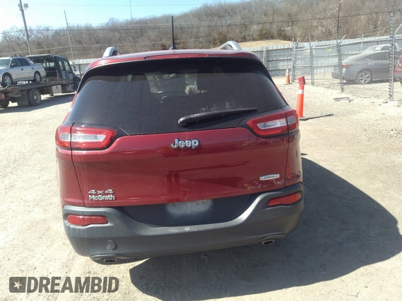 2014 Jeep Cherokee Latitude with VIN 1C4PJMCS7EW229179, listed as a IAAI auction lot 41793922 with 137,042 mi miles. Bid and sale history available at carsss.com. Image 16.