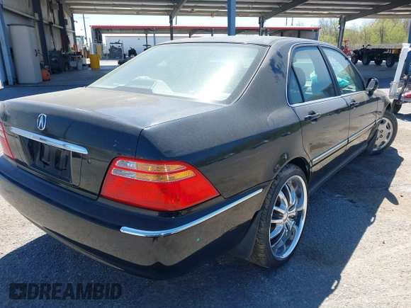 2000 Acura RL with VIN JH4KA9652YC014570, listed as a IAAI auction lot 41832685 with Not Provided miles and . Bid and sale history available at DreamBid. Image 4.