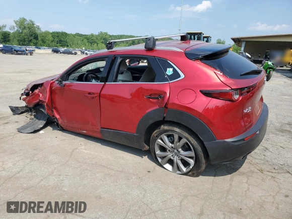 2023 Mazda CX-30 S Premium with VIN 3MVDMBDM2PM577052, listed as a Copart auction lot 59625945 with Not provided miles and Salvage title. Bid and sale history available at DreamBid. Image 2.
