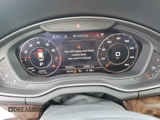 2018 Audi Q5 Premium Plus with VIN WA1BNAFYXJ2166359, listed as a Copart auction lot 82989284 with 94,283 mi miles and Salvage Title. Bid and sale history available at carsss.com. Image 9.