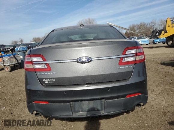2015 Ford Taurus Limited with VIN 1FAHP2F8XFG102824, listed as a Copart auction lot 49475335 with 206,394 mi miles and Salvage Title. Bid and sale history available at DreamBid. Image 6.