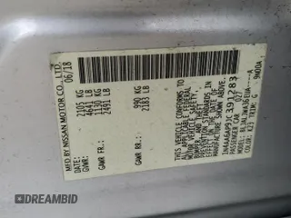 2018 Nissan Maxima SV z VIN 1N4AA6AP9JC391283, wystawiony jako Copart lot #54592935 z przebiegiem 155 227 mil mil oraz Szkoda całkowita • Salvage title. Historia ofert i sprzedaży dostępna na DreamBid. Obrazek 12.
