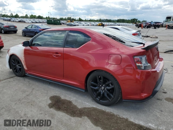 2016 Scion tC z VIN JTKJF5C79GJ025565, wystawiony jako Copart lot #58747815 z przebiegiem 89 174 mil mil oraz Szkoda całkowita • Salvage title. Historia ofert i sprzedaży dostępna na DreamBid. Obrazek 2.