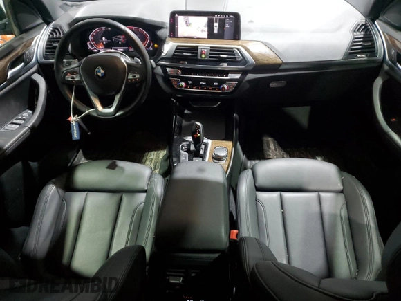 2020 BMW X3 xDrive30i with VIN 5UXTY5C06LLT36722, listed as a Copart auction lot 49319585 with 49,063 mi miles and Salvage Title. Bid and sale history available at DreamBid. Image 8.