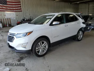 2019 Chevrolet Equinox Premier with VIN 2GNAXXEV1K6192379, listed as a Copart auction lot 60520325 with 102,689 mi miles and Salvage title. Bid and sale history available at DreamBid. Image 1.
