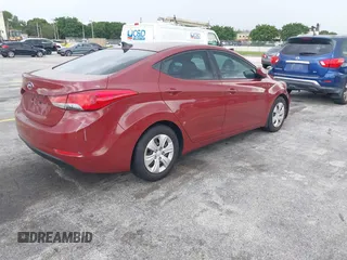 2016 Hyundai Elantra SE with VIN 5NPDH4AE1GH755960, listed as a IAAI auction lot 42763494 with 127,684 mi miles and . Bid and sale history available at DreamBid. Image 4.
