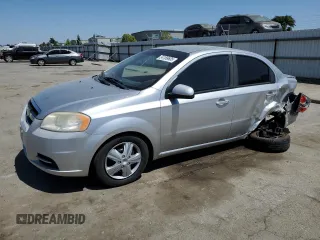 2011 Chevrolet Aveo 1LT z VIN KL1TD5DE7BB181438, wystawiony jako Copart lot #54189605 z przebiegiem 201 215 mil mil oraz Szkoda całkowita • Salvage title. Historia ofert i sprzedaży dostępna na DreamBid. Obrazek 1.