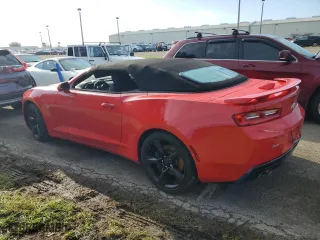 2017 Chevrolet Camaro 2SS with VIN 1G1FH3D71H0110605, listed as a Copart auction lot 75003484 with 0 mi miles and Salvage Title. Bid and sale history available at carsss.com. Image 2.