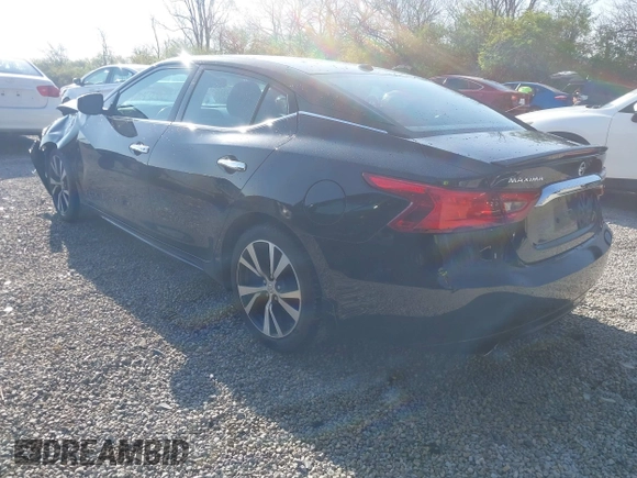 2017 Nissan Maxima S with VIN 1N4AA6AP3HC436857, listed as a IAAI auction lot 42043285 with 258,410 mi miles and . Bid and sale history available at DreamBid. Image 3.