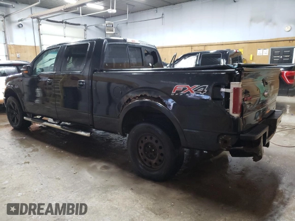 2013 Ford F-150 XL with VIN 1FTFW1EF8DFC90213, listed as a Copart auction lot 44009475 with 138,130 mi miles and Salvage title. Bid and sale history available at DreamBid. Image 2.