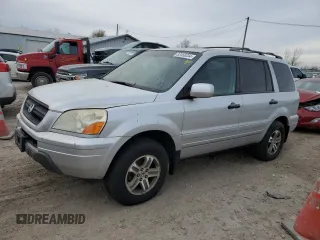 2005 Honda Pilot EX-L with RES with VIN 5FNYF18635B053929, listed as a Copart auction lot 82058334 with 311,568 mi miles and Clean Title. Bid and sale history available at carsss.com. Image 1.