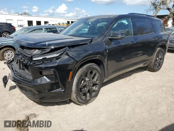 2024 Chevrolet Traverse FWD RS with VIN 1GNERLKS0RJ227571, listed as a Copart auction lot 80371184 with 1,645 mi miles and Salvage Title. Bid and sale history available at carsss.com. Image 1.