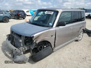 2006 Scion xB with VIN JTLKT334564031329, listed as a Copart auction lot 43803955 with 216,286 mi miles and Salvage Title. Bid and sale history available at carsss.com. Image 1.
