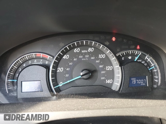 2012 Toyota Camry L with VIN 4T1BF1FK5CU151057, listed as a Copart auction lot 49242725 with 197,007 mi miles and Salvage Title. Bid and sale history available at carsss.com. Image 9.