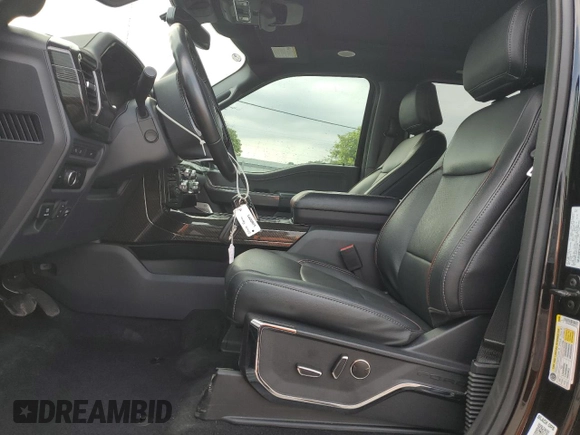 2023 Ford F-150 XL with VIN 1FTFW1E5XPKD88243, listed as a Copart auction lot 62351105 with 29,046 mi miles and Salvage title. Bid and sale history available at DreamBid. Image 7.