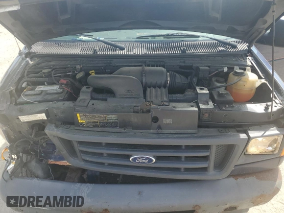 2005 Ford Econoline Cargo with VIN 1FTNE24W15HB22604, listed as a Copart auction lot 52352495 with 227,339 mi miles and Salvage Title. Bid and sale history available at carsss.com. Image 12.