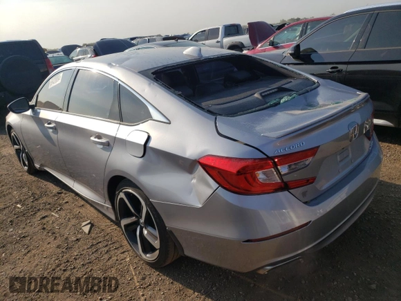 2020 Honda Accord Sport with VIN 1HGCV2F39LA029668, listed as a Copart auction lot 54071215 with 79,214 mi miles and Non repairable. Bid and sale history available at DreamBid. Image 2.
