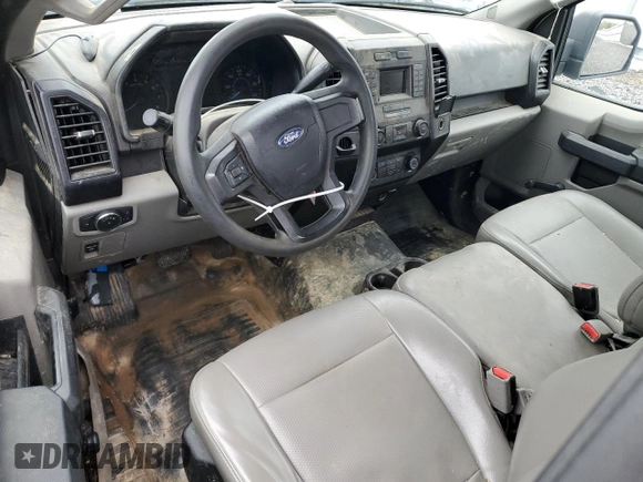 2017 Ford F-150 XL with VIN 1FTMF1C85HKD23290, listed as a Copart auction lot 53233075 with Not Provided miles and Salvage Title. Bid and sale history available at carsss.com. Image 8.