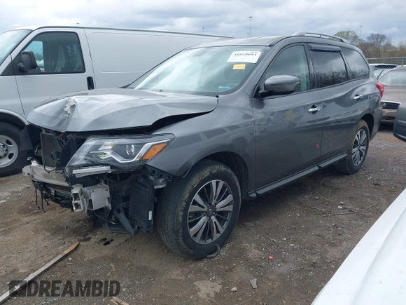 2018 Nissan Pathfinder S z VIN 5N1DR2MM3JC661596, wystawiony jako IAAI lot #41829093 z przebiegiem 115 446 mil mil oraz . Historia ofert i sprzedaży dostępna na DreamBid. Obrazek 18.