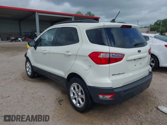 2020 Ford EcoSport SE with VIN MAJ3S2GE6LC357406, listed as a IAAI auction lot 41899897 with 75,871 mi miles. Bid and sale history available at carsss.com. Image 3.
