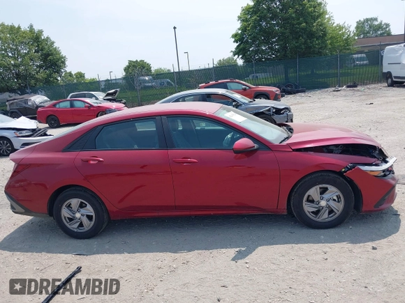 2024 Hyundai Elantra SE with VIN KMHLL4DG7RU844685, listed as a IAAI auction lot 42335520 with 2,534 mi miles and . Bid and sale history available at DreamBid. Image 14.