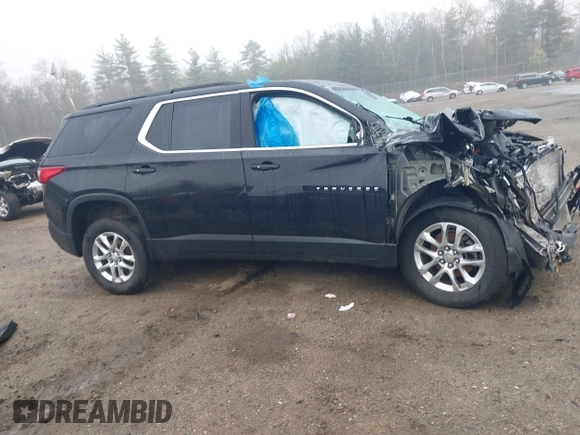 2019 Chevrolet Traverse LT Cloth with VIN 1GNEVGKW3KJ125855, listed as a IAAI auction lot 42058370 with 159,974 mi miles and . Bid and sale history available at DreamBid. Image 14.