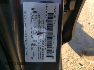2012 Mazda 3 s Touring with VIN JM1BL1V59C1503499, listed as a Copart auction lot 47689635 with 99,291 mi miles and Salvage Title. Bid and sale history available at carsss.com. Image 12.