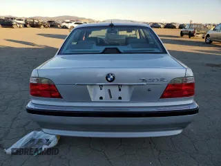 2001 BMW 7 Series 740iL with VIN WBAGH83451DP25363, listed as a Copart auction lot 88449105 with 153,265 mi miles and Salvage Title. Bid and sale history available at carsss.com. Image 6.