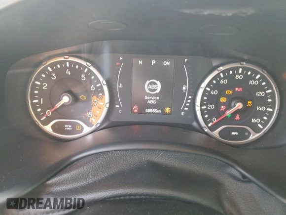 2018 Jeep Renegade Altitude с VIN ZACCJABB3JPJ72160, выставлен на аукционе Copart как лот 60645355 с пробегом 69 965 миль миль и Списание • Salvage title. История ставок и продаж доступна на DreamBid. Изображение 9.