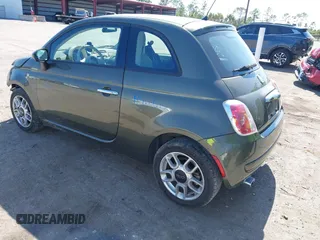 2014 FIAT 500 Pop with VIN 3C3CFFAR1ET294017, listed as a IAAI auction lot 42064496 with 1 mi miles. Bid and sale history available at carsss.com. Image 3.