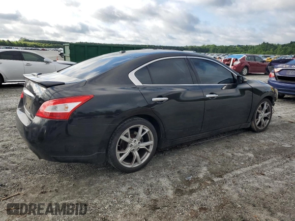 2012 Nissan Maxima SV with VIN 1N4AA5APXCC827555, listed as a Copart auction lot 61351835 with 198,803 mi miles and Salvage title. Bid and sale history available at DreamBid. Image 3.