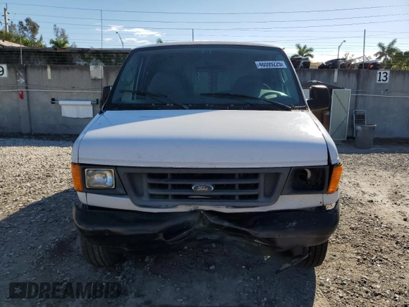 2007 Ford Econoline Cargo Commercial with VIN 1FTNE24L17DA39612, listed as a Copart auction lot 46599225 with Not provided miles and Salvage title. Bid and sale history available at DreamBid. Image 5.