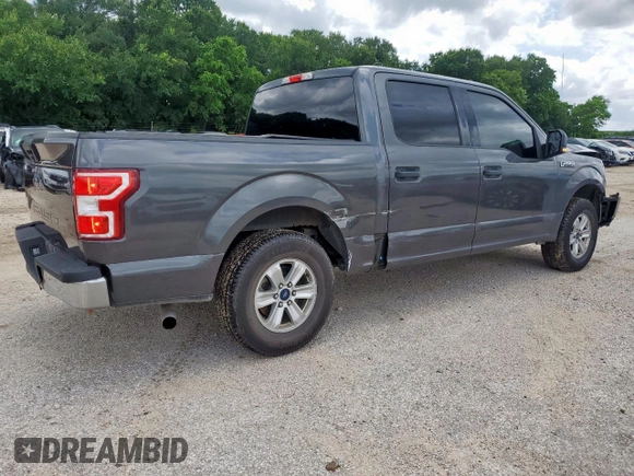 2019 Ford F-150 XL with VIN 1FTEW1C52KKD48598, listed as a Copart auction lot 52421275 with 224,682 mi miles and Salvage Title. Bid and sale history available at DreamBid. Image 3.