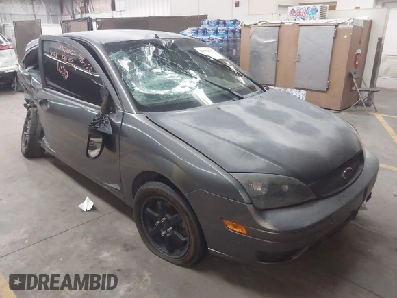 2007 Ford Focus S with VIN 1FAFP31NX7W327732, listed as a IAAI auction lot 41892875 with 155,820 mi miles and . Bid and sale history available at carsss.com. Image 1.