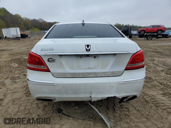 2012 Hyundai Equus Signature с VIN KMHGH4JH8CU047949, выставлен на аукционе Copart как лот 52903595 с пробегом 105 049 миль миль и Списание • Salvage title. История ставок и продаж доступна на DreamBid. Изображение 6.