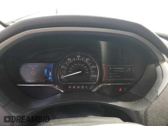 2014 Lincoln MKZ Hybrid with VIN 3LN6L2LU9ER808684, listed as a Copart auction lot 52974105 with 123,486 mi miles and Salvage Title. Bid and sale history available at DreamBid. Image 9.