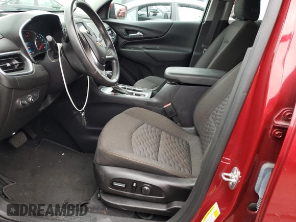 2021 Chevrolet Equinox LT with VIN 3GNAXKEVXML341566, listed as a Copart auction lot 72291274 with 25,266 mi miles and Clean Title. Bid and sale history available at DreamBid. Image 7.