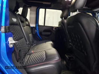 2021 Jeep Wrangler Unlimited Rubicon with VIN 1C4JJXFM7MW702520, listed as a Copart auction lot 41609735 with 11,184 mi miles and Salvage Title. Bid and sale history available at carsss.com. Image 10.
