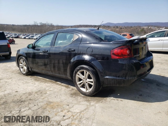 2012 Dodge Avenger SXT Plus with VIN 1C3CDZEG6CN211579, listed as a Copart auction lot 48684235 with 164,807 mi miles and Clean Title. Bid and sale history available at carsss.com. Image 2.