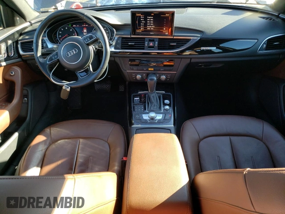 2018 Audi A6 Premium with VIN WAUF8AFC9JN093032, listed as a Copart auction lot 46118955 with 55,713 mi miles and Salvage Title. Bid and sale history available at carsss.com. Image 8.