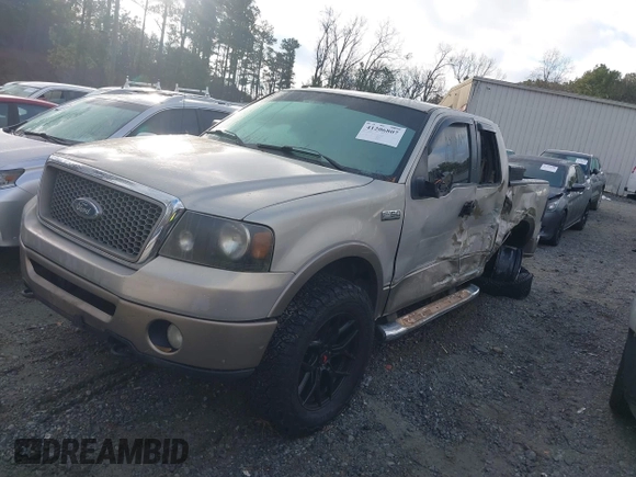 2006 Ford F-150 XLT with VIN 1FTPX14V56FB12045, listed as a IAAI auction lot 41206807 with 319,930 mi miles. Bid and sale history available at carsss.com. Image 2.