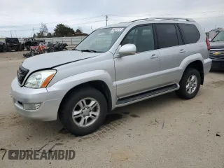 2007 Lexus GX 470 with VIN JTJBT20X970131797, listed as a Copart auction lot 48237215 with 110,740 mi miles and Salvage Title. Bid and sale history available at carsss.com. Image 1.