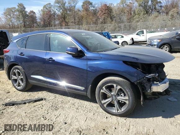 2023 Acura RDX w/Advance Package with VIN 5J8TC2H73PL016155, listed as a Copart auction lot 79388854 with 0 mi miles and Salvage Title. Bid and sale history available at carsss.com. Image 4.