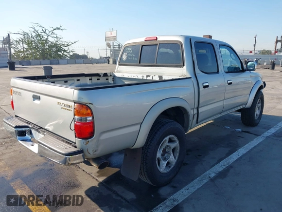 2001 Toyota Tacoma PreRunner with VIN 5TEGN92N41Z820192, listed as a IAAI auction lot 41312277 with Not Provided miles and . Bid and sale history available at DreamBid. Image 4.