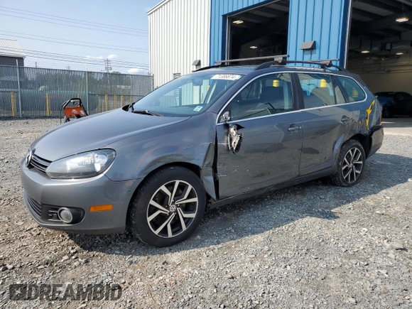 2014 Volkswagen Jetta SportWagen TDI w/Sunroof & Nav with VIN 3VWPL7AJ6EM620603, listed as a Copart auction lot 71386874 with 209,660 mi miles and Salvage Title. Bid and sale history available at carsss.com. Image 1.