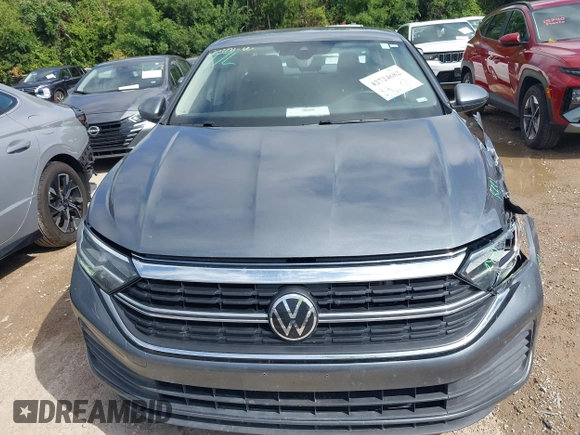 2024 Volkswagen Jetta S with VIN 3VW5M7BU6RM090197, listed as a IAAI auction lot 42724682 with 30,077 mi miles and . Bid and sale history available at DreamBid. Image 12.
