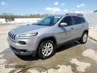 2018 Jeep Cherokee Latitude Plus with VIN 1C4PJLLB9JD535137, listed as a Copart auction lot 52505705 with 92,651 mi miles and Salvage Title. Bid and sale history available at DreamBid. Image 1.